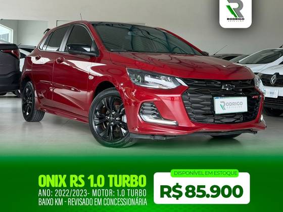 CHEVROLET ONIX 1.0 TURBO FLEX RS AUTOMÁTICO
